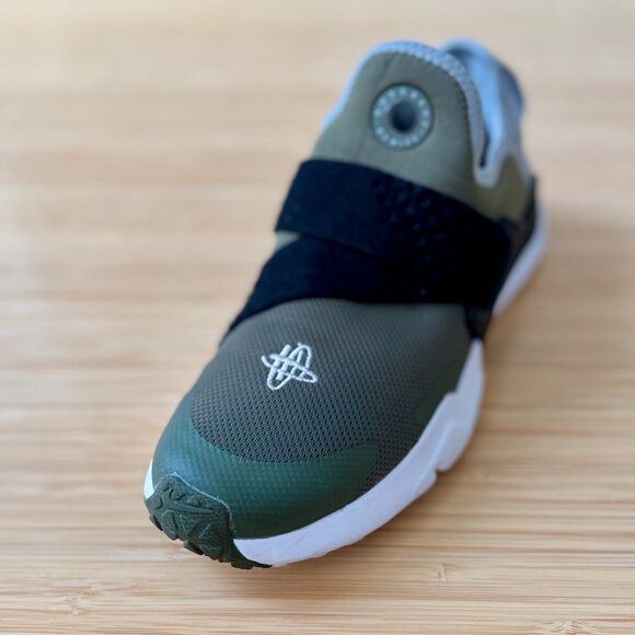 Nike Huarache Extreme GS Slip On Shoes, Olive Green, Size 3Y - Picture 4 of 10